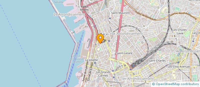 localisation de l'entreprise SEFA DISTRIBUTION à MARSEILLE