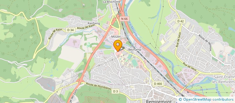 localisation de l'entreprise SEFALA à SAINT-NABORD