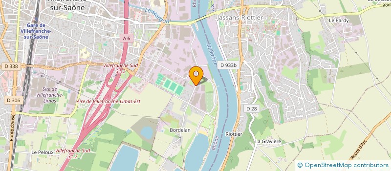 localisation de l'entreprise SEFAMA FINANCES  VILLEFRANCHE-SUR-SAONE