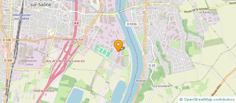 localisation de l'entreprise SEFAMA INTERNATIONAL à VILLEFRANCHE-SUR-SAONE