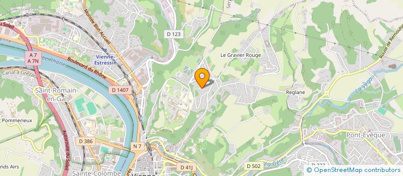 localisation de l'entreprise SEFAPAR  VIENNE