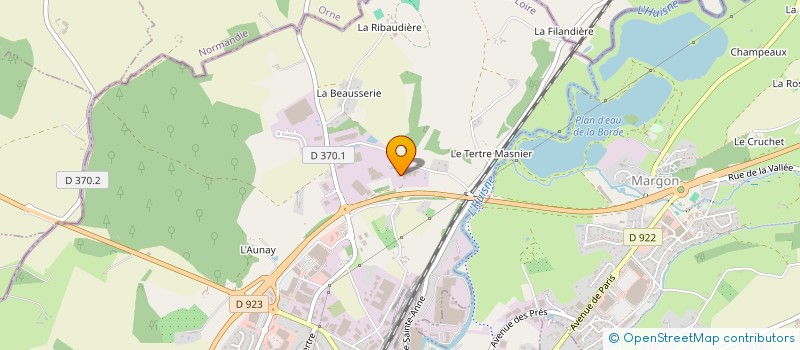 localisation de l'entreprise SEFARD SCOP à NOGENT-LE-ROTROU