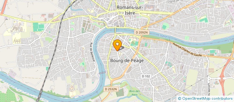 localisation de l'entreprise SEFAV  BOURG-DE-PEAGE