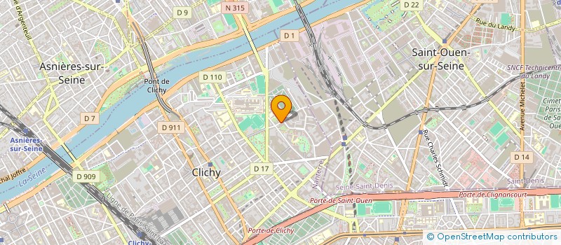 localisation de l'entreprise SEFEBAT à CLICHY