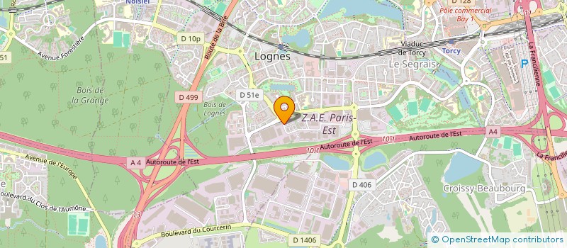 localisation de l'entreprise SEFELEC à LOGNES