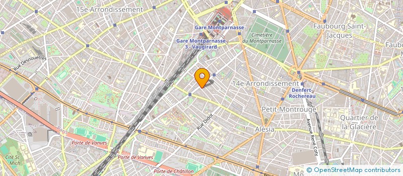 localisation de l'entreprise SEFEPACO - SOCIETE D'EXPLOITATION DE FONDS ESTHETIQUE PARFUMERIE ET COIFFURE  PARIS