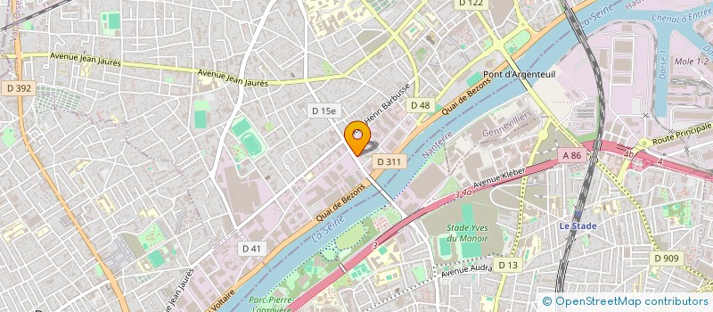 localisation de l'entreprise SEFEPAR à ARGENTEUIL