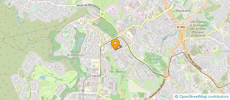 localisation de l'entreprise SEFER BAT à MONTPELLIER