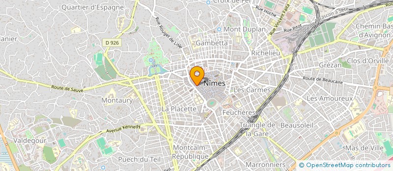 localisation de l'entreprise SEFERIS NIMES à NIMES