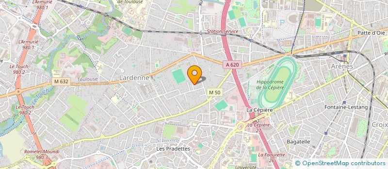 localisation de l'entreprise SEFG  TOULOUSE