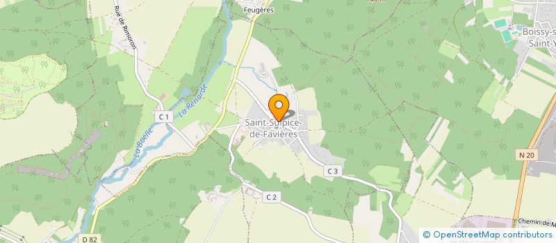 localisation de l'entreprise SEFGP  SAINT-SULPICE-DE-FAVIERES