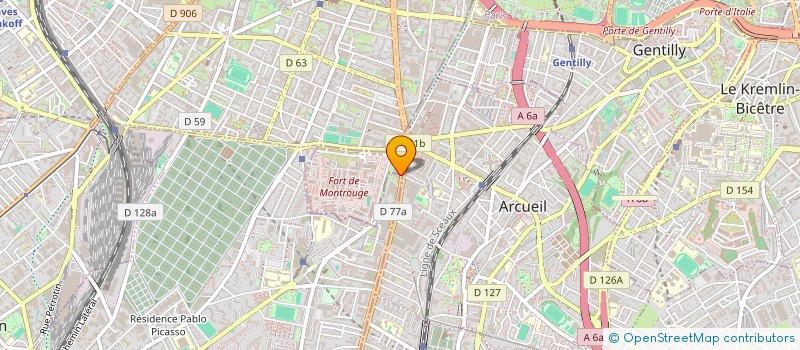 localisation de l'entreprise SEFI à BAGNEUX
