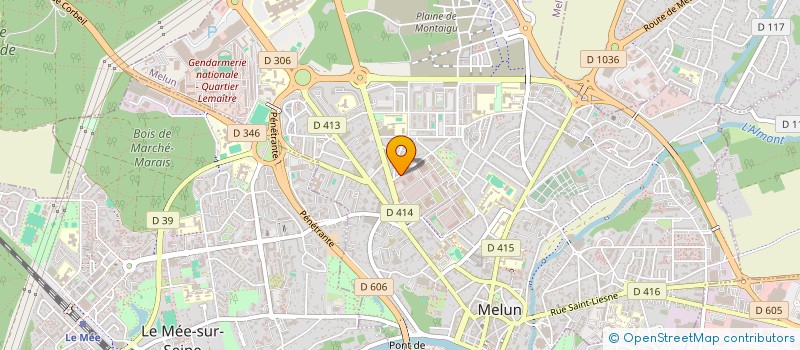 localisation de l'entreprise SEFIGESTION à MELUN