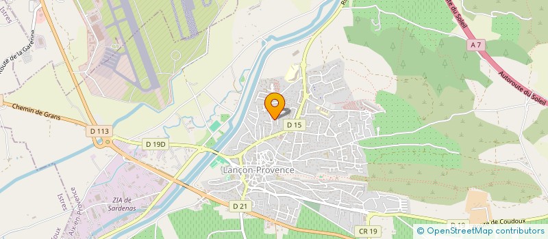 localisation de l'entreprise SEFIM13  LANCON-PROVENCE