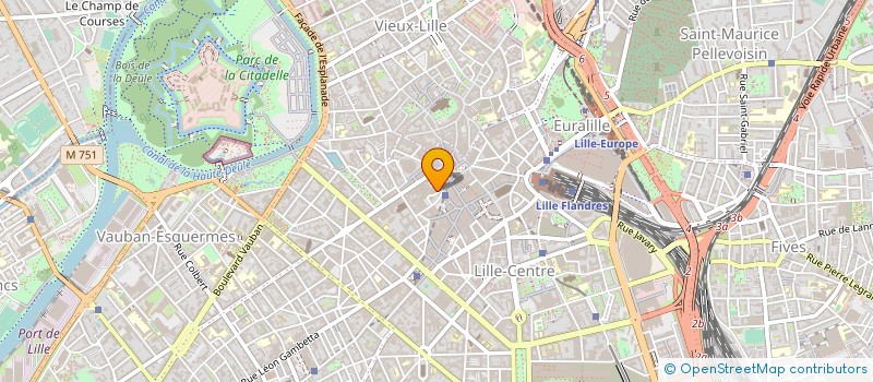 localisation de l'entreprise SEFIRO SNC à LILLE
