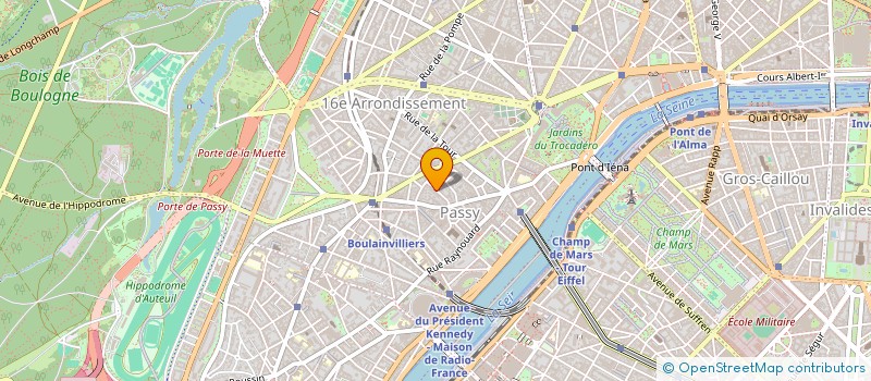 localisation de l'entreprise SEFIROT  PARIS