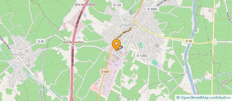 localisation de l'entreprise SEFMA (SOCIETE D'EXPLOITATION DE FORCE MOTRICE AUTONOME) à BEDARIEUX