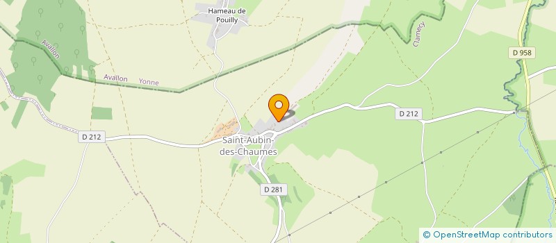 localisation de l'entreprise SEFORMER.PRO à SAINT-AUBIN-DES-CHAUMES