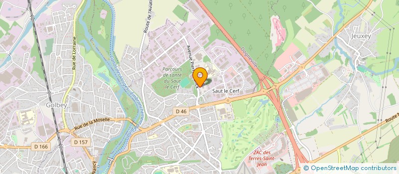 localisation de l'entreprise SEFOTEX  EPINAL