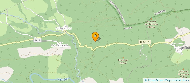 localisation de l'entreprise SEFRA  SALLAGRIFFON