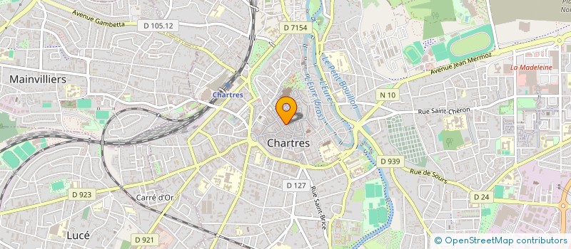 localisation de l'entreprise SEFRAC à CHARTRES