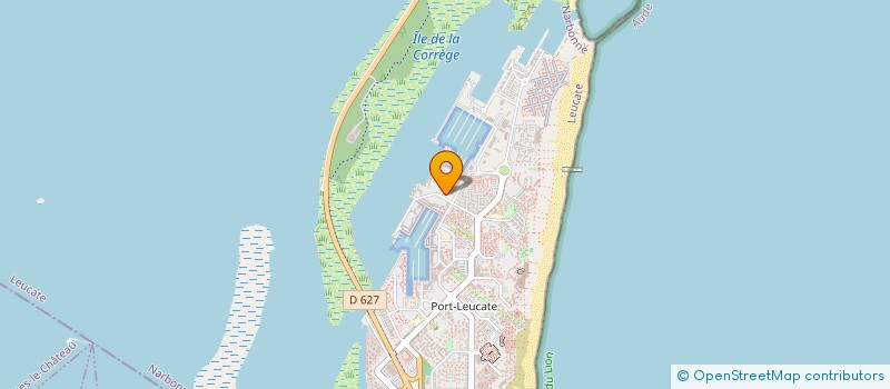 localisation de l'entreprise SEFRAN à LEUCATE