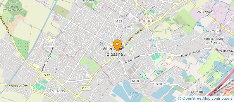 localisation de l'entreprise SEFRANGE à VILLENEUVE-TOLOSANE