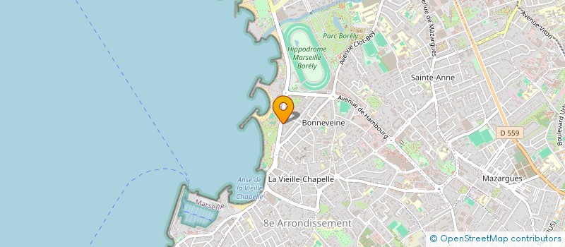 localisation de l'entreprise SEFRANIDEL à MARSEILLE