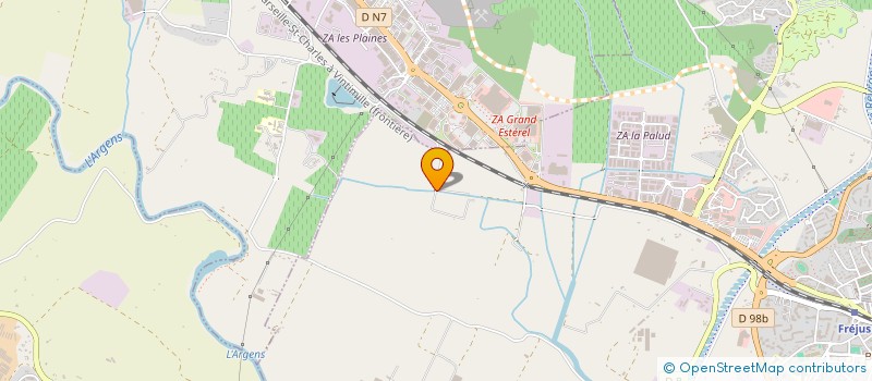 localisation de l'entreprise SEFREAIA à FREJUS