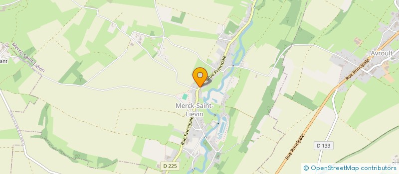 localisation de l'entreprise SEFRIDEN ( SOCIETE D'ENTRETIEN FLORAL, DE REVALORISATION INTEGRALE, DE DEBROUSSAILLAGE, D'ELAGAGE ET DE NEGOCE)  DENNEBRUCQ