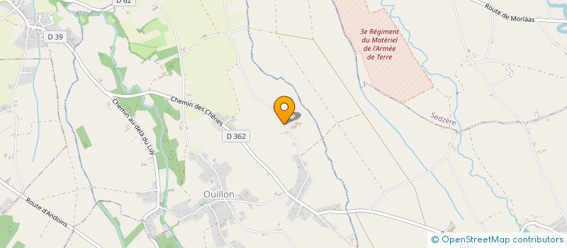 localisation de l'entreprise SEG  OUILLON