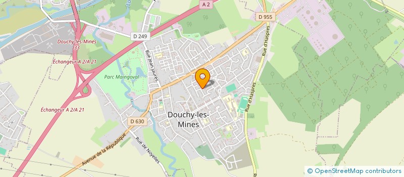 localisation de l'entreprise SEG CONSULTING à DOUCHY-LES-MINES