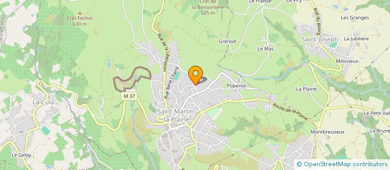 localisation de l'entreprise SEG CORTES Y MARTI à SAINT-MARTIN-LA-PLAINE