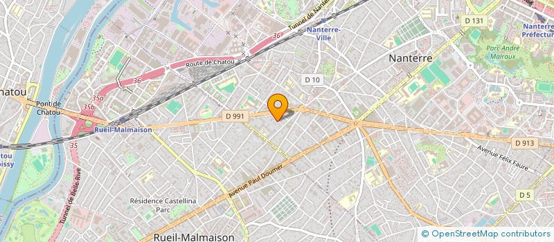 localisation de l'entreprise SEG FINANCE à COLOMBES