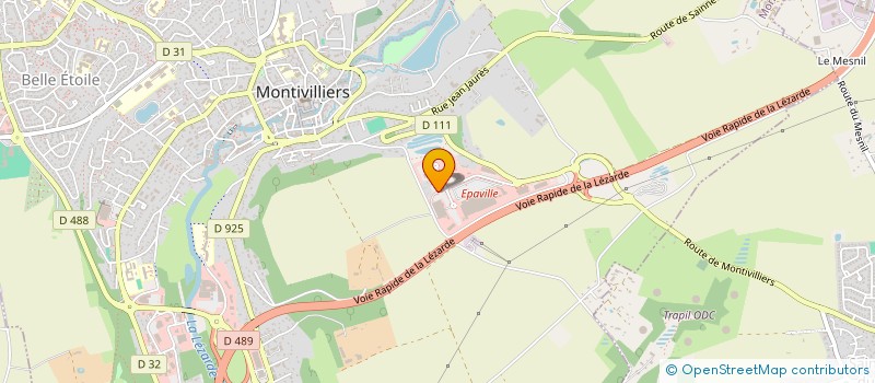 localisation de l'entreprise SEG FRANCOIS  MONTIVILLIERS