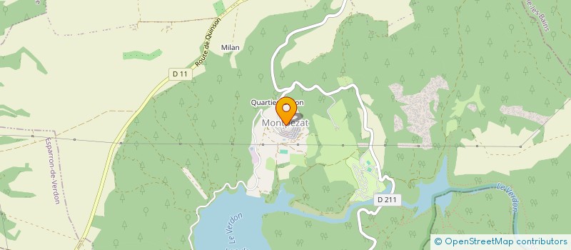 localisation de l'entreprise SEGA  RIEZ