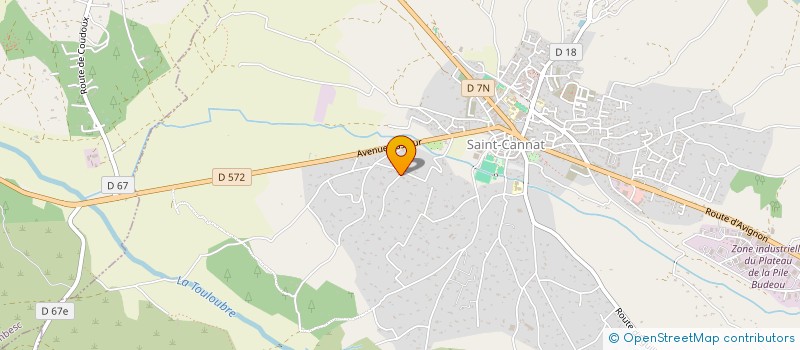 localisation de l'entreprise SEGA  SAINT-CANNAT