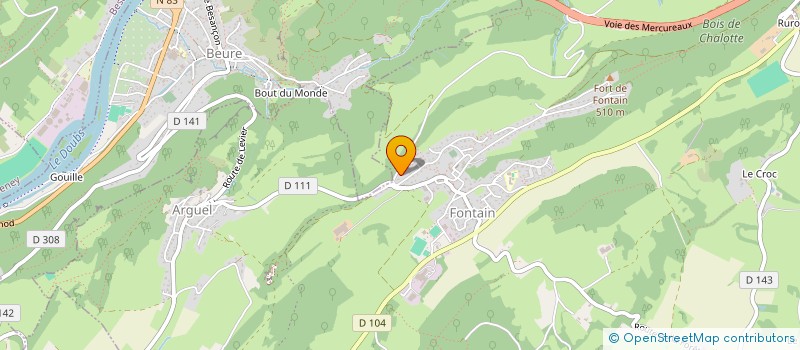 localisation de l'entreprise SEGA FONTAIN  FONTAIN