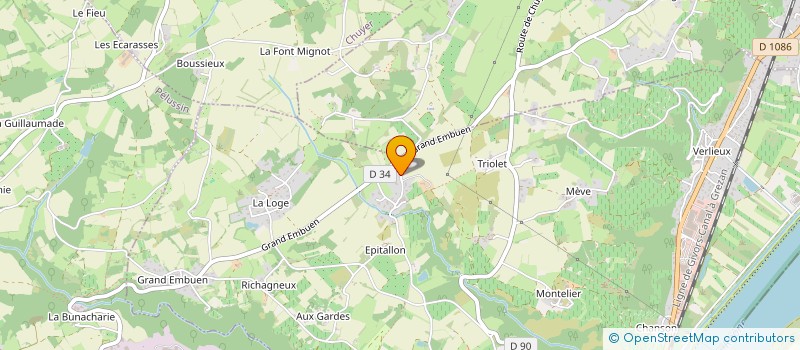 localisation de l'entreprise SEGA PROD  CHAVANAY