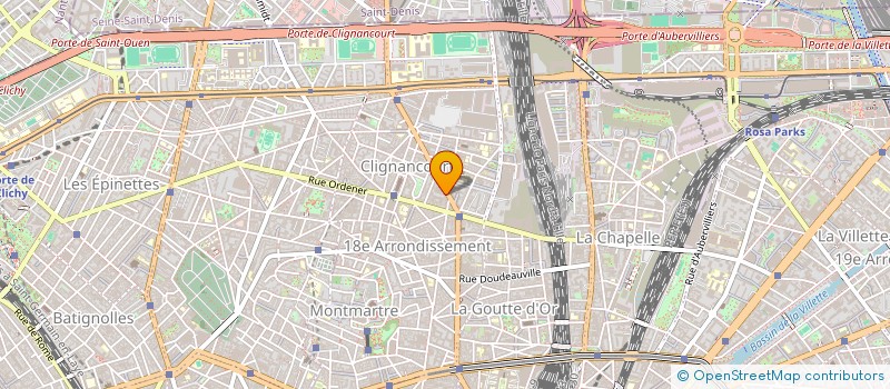 localisation de l'entreprise SEGAB FOOD CO  PARIS