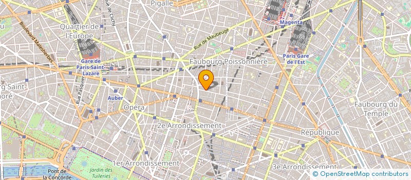 localisation de l'entreprise SEGACOF INTERNATIONAL  PARIS