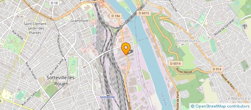 localisation de l'entreprise SEGAFREDO ZANETTI FRANCE  SOTTEVILLE-LES-ROUEN