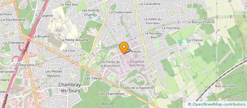 localisation de l'entreprise SEGAL  CHAMBRAY-LES-TOURS