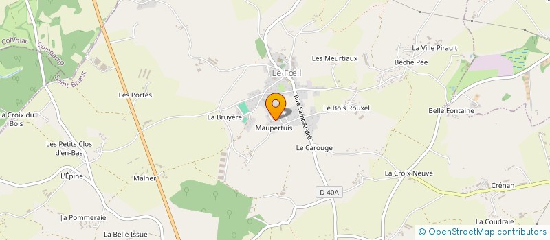 localisation de l'entreprise SEGAL  LE FIL