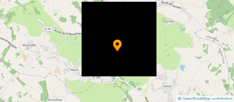 localisation de l'entreprise SEGALA 26 à SAINTE-CROIX