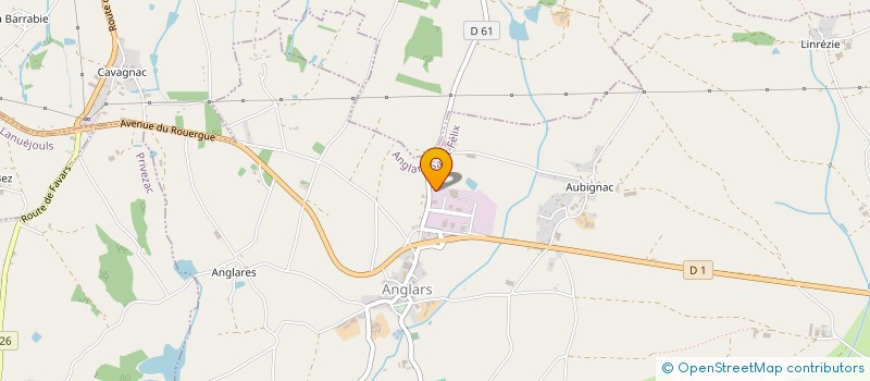 localisation de l'entreprise SEGALA VIDANGE  ANGLARS-SAINT-FELIX