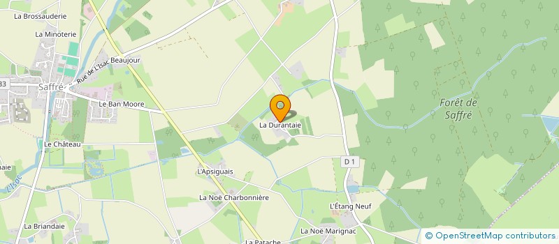 localisation de l'entreprise SEGALANIA  SAFFRE