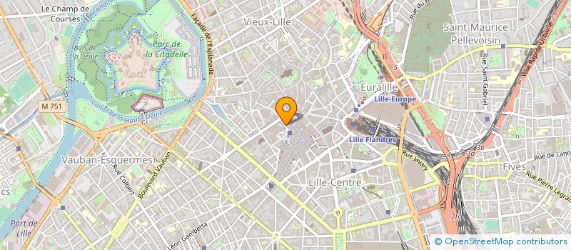 localisation de l'entreprise SEGAM à LILLE
