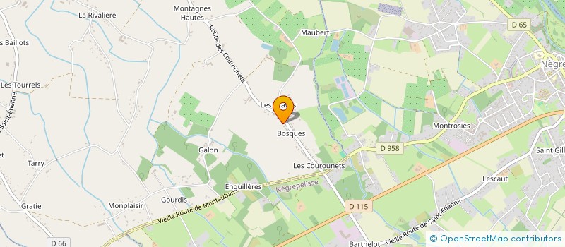 localisation de l'entreprise SEGANNE  ALBIAS