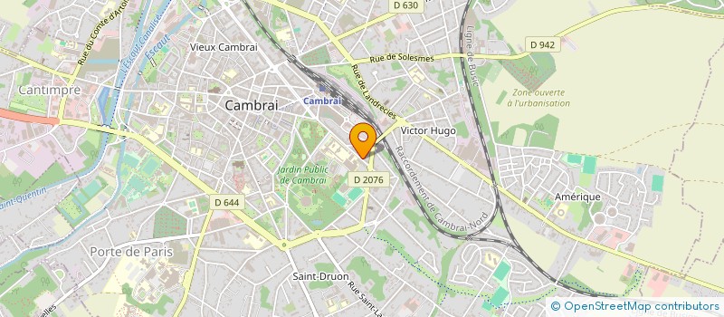 localisation de l'entreprise SEGARD INFORMATIQUE à CAMBRAI